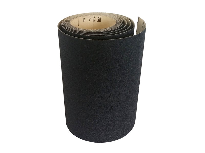 Starcke 8 Inch x 5 Meters Starcke Sandpaper Rolls - 120 Grit Silicon Carbide Sand Paper Rolls, Heavy Duty Roll Sandpaper Sheets for Wood, Stone, Concrete and Plastics, Auto Sandpapers, Wood Floor Sanders - Image 1